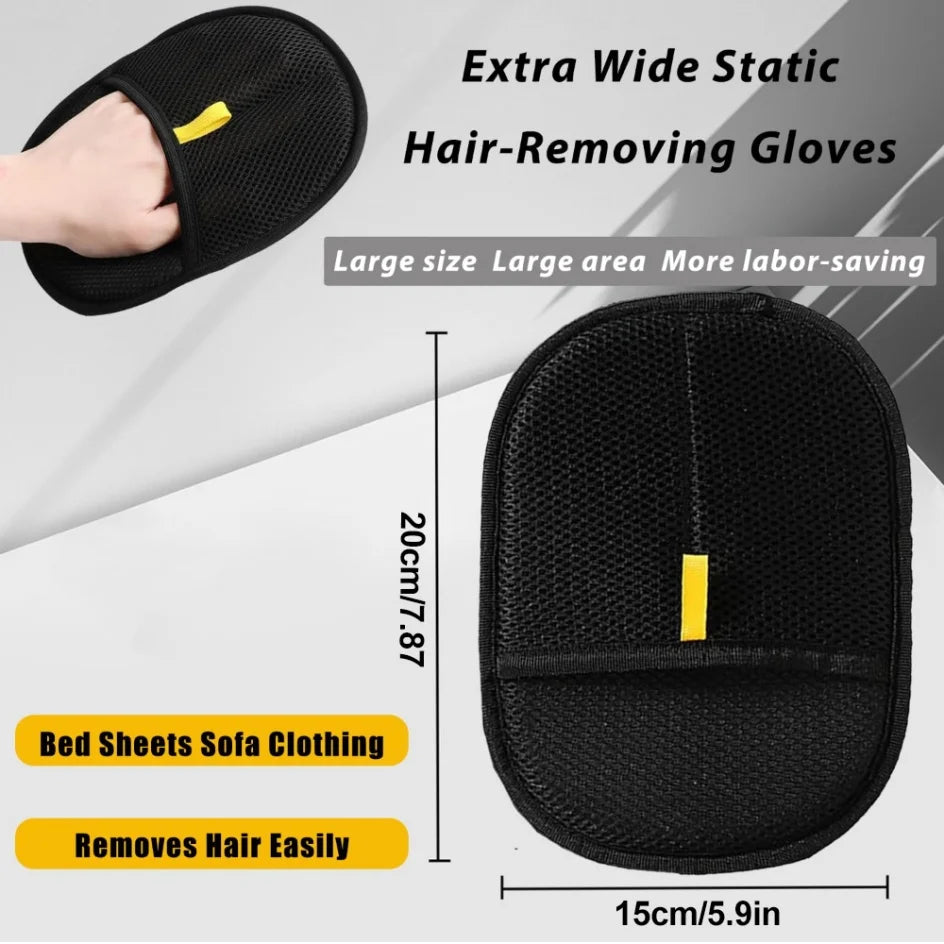 Reusable Pet Hair Remover Gloves