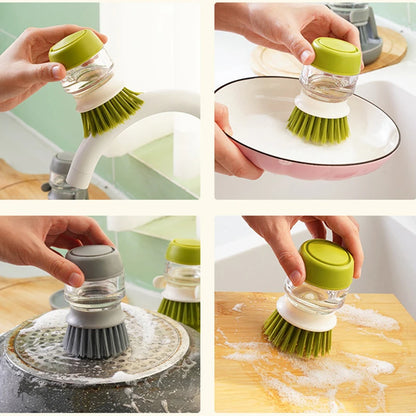 Soap Dispensing Dish Brush