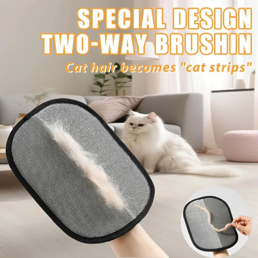 Reusable Pet Hair Remover Gloves