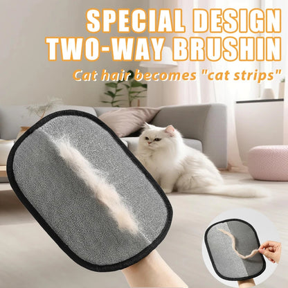 Reusable Pet Hair Remover Gloves