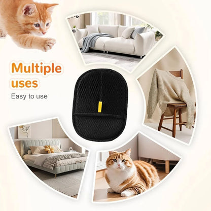Reusable Pet Hair Remover Gloves