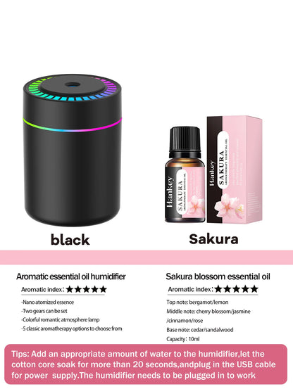 Essential Oil Diffuser with LED Lights